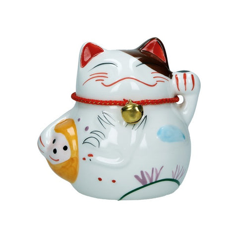 陶瓷招财猫  款式颜色随机 如有要求请备注要图几  Plutus Cat Ceramic