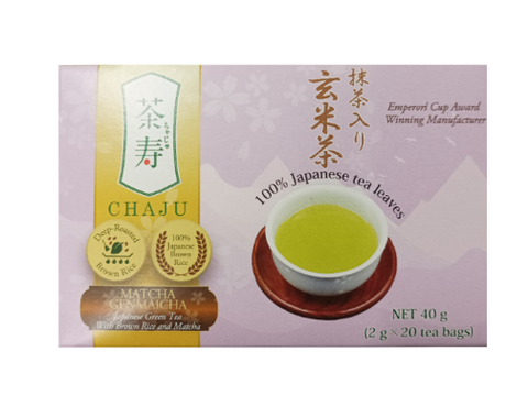 茶寿糙米抹茶茶包 玄米茶 40g Japanese Green Tea Bag Matcha Genmaicha