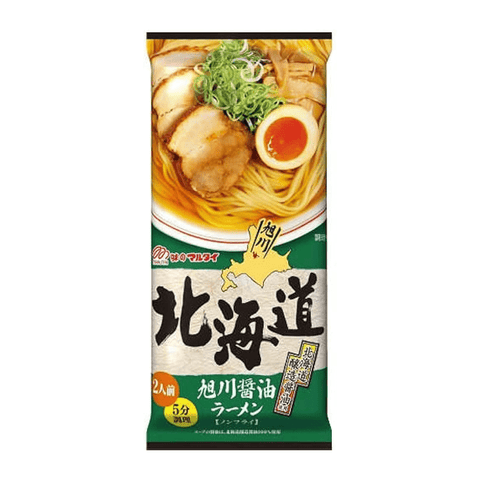 MARUTAI 北海道旭川酱油拉面 212g Hokkaido Asahikawa Soy Sauce Ramen BBD：09.06.2024