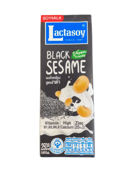 LACTASOY 黑芝麻味豆奶 250ml Soy Milk with Black Sesame