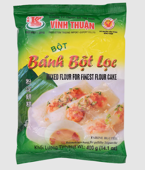 VINH THUAN 粉淀饼糕粉 Banh Bot Loc 400g  Mixed Flour for Flour Cake