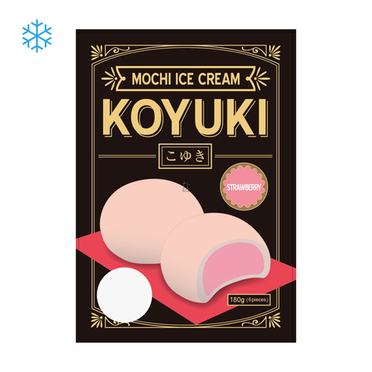 JFC Japanese mochi ice cream strawberry flavor 180g KOYUKI