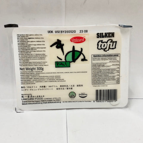 UNICURD 日本丝绢豆腐 Silken Tofu T02 300g