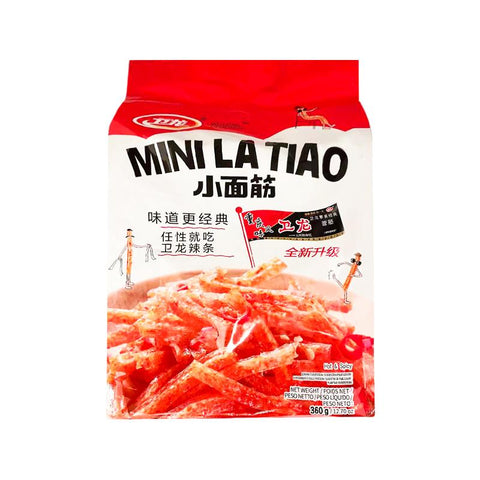 卫龙小面筋 360g Mini gluten spicy strips（La Tiao)