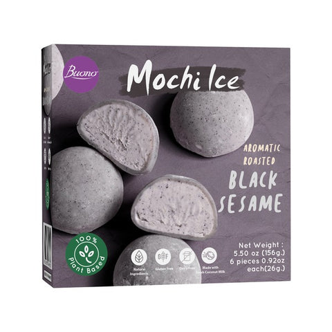 麻薯冰淇淋黑芝麻口味 156g black sesame ice mochi