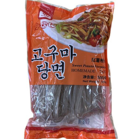 食熠记 韩式红薯细粉 500g Potato Vermicelli Korean Style (Thin)