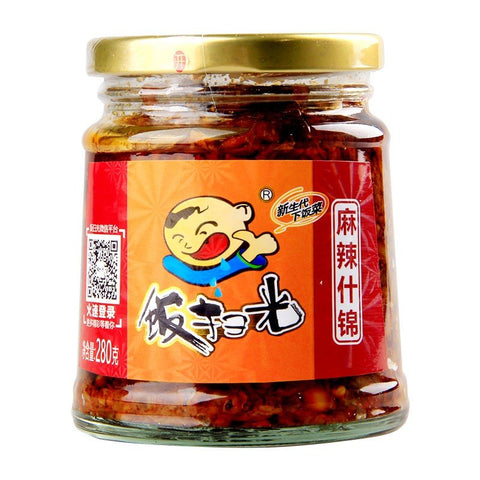 饭扫光麻辣什锦 280g sichuan pepper pickles