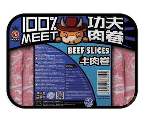 功夫火锅肥牛肉卷 400g Beef slice