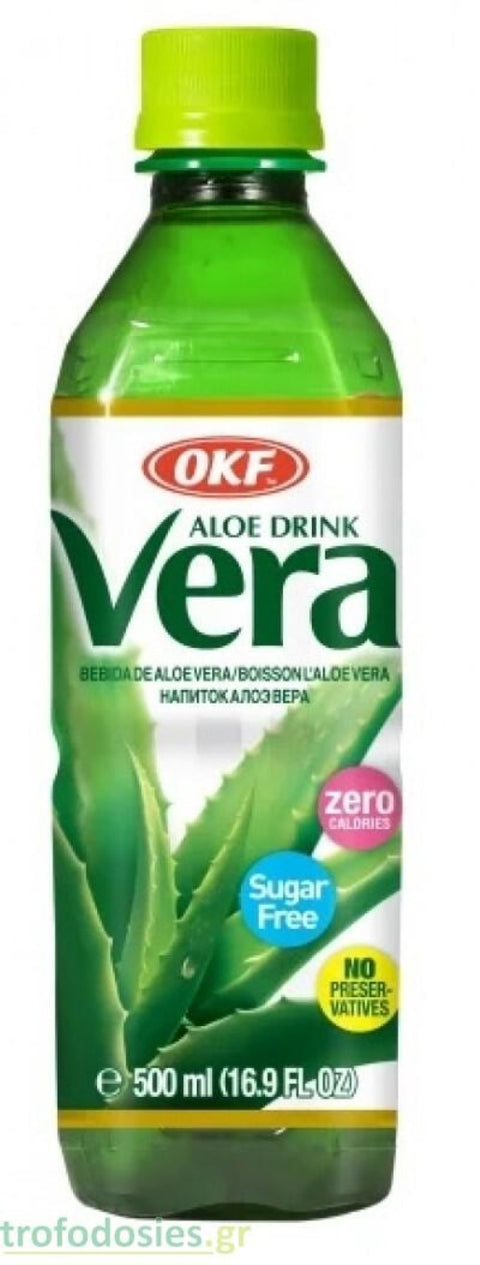 OKF 无糖低卡芦荟汁 500ml Aloe Vera Drink (Sugar Free)