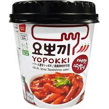 碗装韩式辣炒年糕 清真  140g Yopokki ricecake cup Halal spicy
