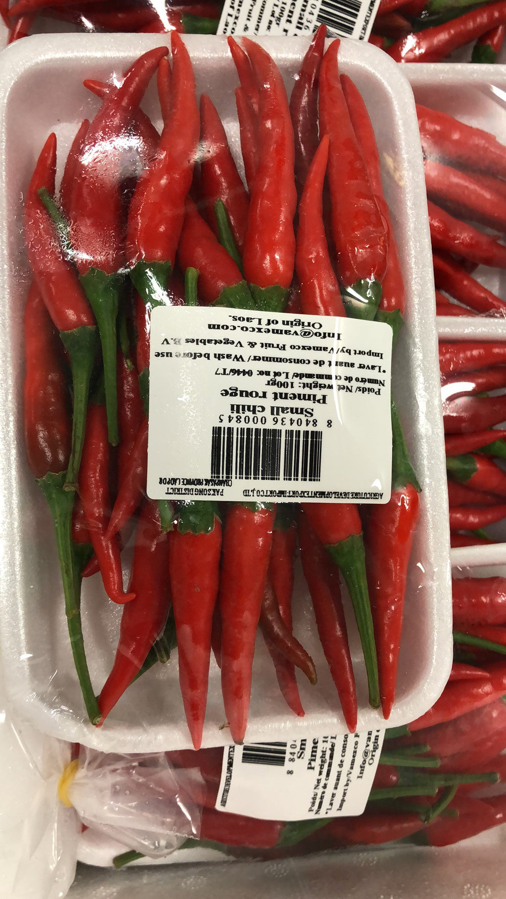 Fresh Small Thai red chillies (peppers) 100g - imported weekly from Th –  Thai Food Online (authentic Thai supermarket)