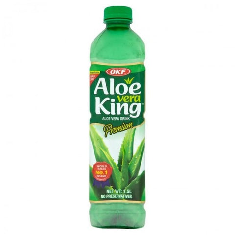 OKF 原味芦荟汁含果粒 1.5L Aloe Vera Drink Original