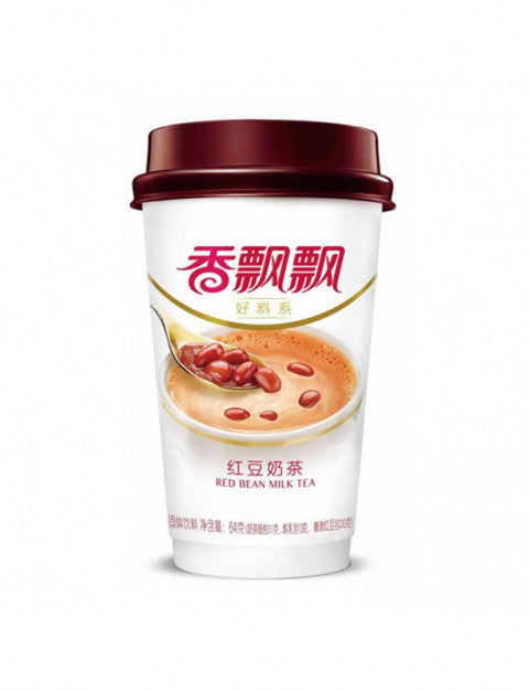 香飘飘好料系红豆奶茶 64g Premium Milk Tea – Red Bean Flavour BBD：14.06.2024