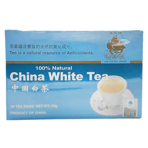 金帆 白茶袋泡茶 30g White Tea teabags