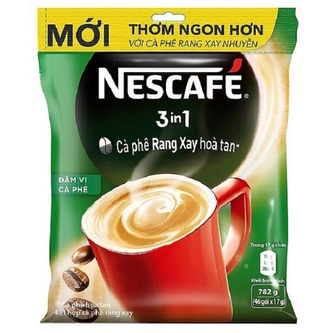 Nescafe 3i1 snabbkaffe (grönt paket) 56*17g