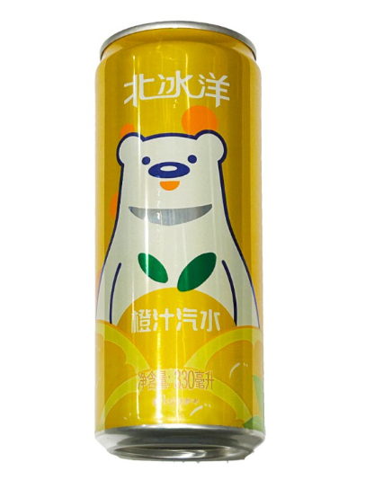 北冰洋 橙汁汽水 330ml