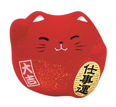 Lucky Cat  日本东京风格装饰品摆件 红色 5.5cm - Red (Love 5.5cm)