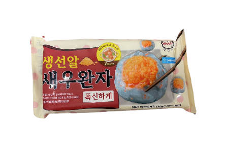 Hanss 爆汁蟹黄鱼籽鲜虾球 180g Premium ball with crab roe& fish roe