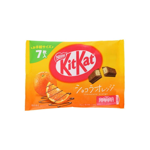 Japan Nestle orange chocolate cake 81.2g Nestle kitkat mini orange 7p
