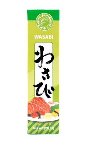 NBH piparjuuri, Wasabi 43 g Wasabi-tahnaa putkessa (vaaleanvihreä)