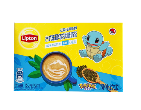 Lipton Pokémon taiwanilainen pakastetop oolong maustettu maitotee 150g Lipton maito Oolonf-teetä