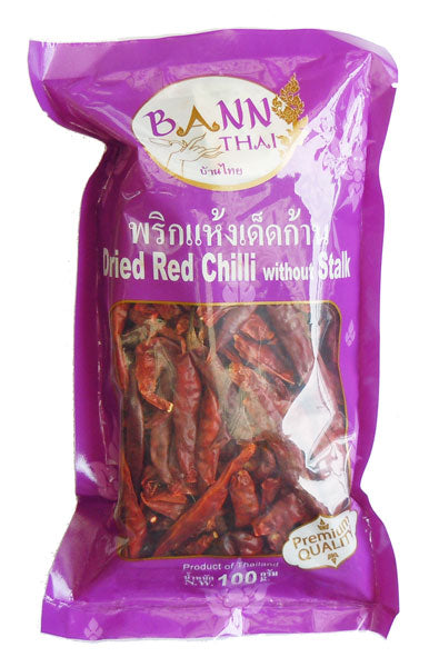 BANN THAI whole dried chili 100g