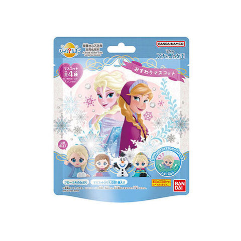 Ice Queen Bath Salt Ball 55g Bandai Bath Ball Bikkura Tamago Frozen Sitting Mascot 55g