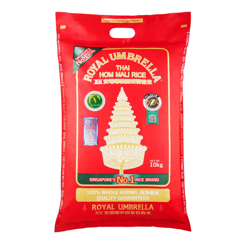 Royal Umbrella merkki Thai Hom Maili Rice 1kg Thai Hom Maili Rice