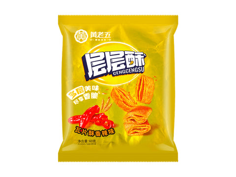 Huanglao five-layer crispy spicy flavor 60g