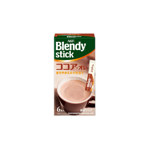 AGF blendy stick cocoa au lait 6p 66g