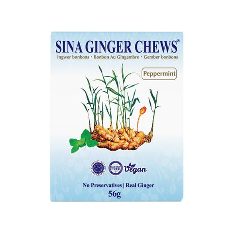 SINA 印尼姜糖 薄荷味 56g Ginger Candy peppermint
