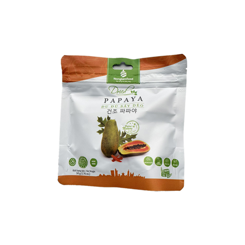 Vietnamese Papaya Fruit Honey Dried 50g Soft Dried Papaya