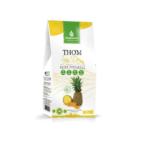 Vietnamese Dried Pineapple 100g Soft Dried Pineapple/Thom Say Deo