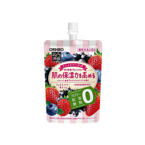 Orihiro 日本0卡蒟蒻果冻 混合莓果味 130g