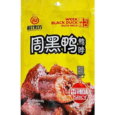 JUEWEI black Spicy duck neck 105g