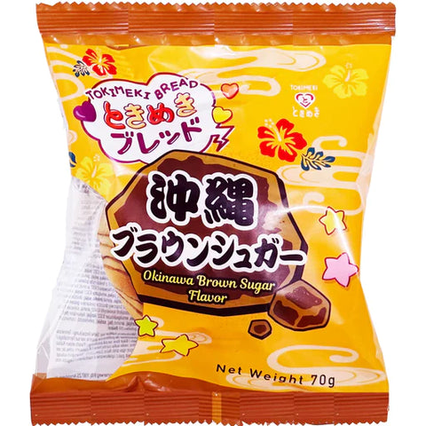 TOKIMEKI Japanilainen Tokyo Bread Okinawa Brown Sugar Flavor 70g