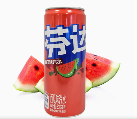 西瓜味芬达 330ml FANTA watermelon flavor