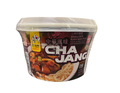 Wang 韩国碗装炸酱乌冬面 226g Black bean Udon noodle