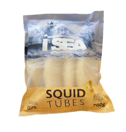 iSEA 鱿鱼管 U5 700g  Squid Tubes Cleaned