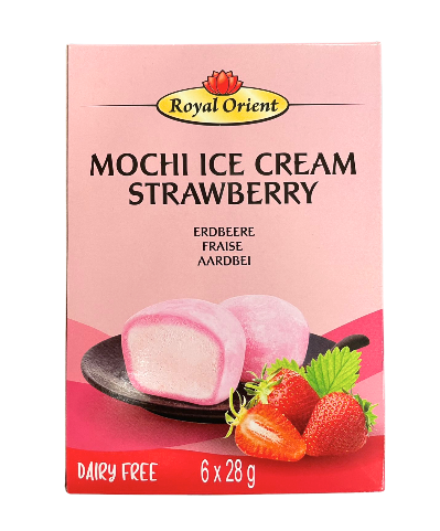 ROYAL ORIENT 草莓味麻薯冰淇淋 6*28g Mochi Ice Cream Strawberry