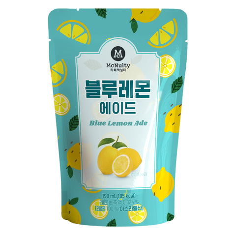 Korean sinisen sitruunan makuinen juoma 190ml blue lemon ade