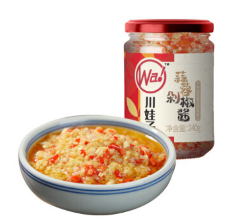 川娃子 蒜蓉剁椒酱 240g Chilli Sauce With Garlic