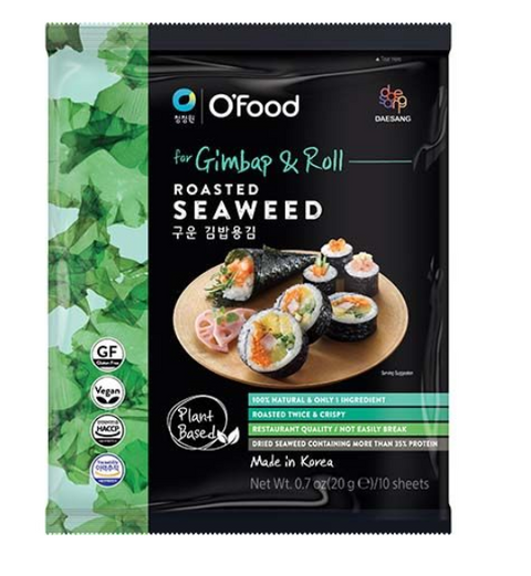 Sushi roasted seaweed 10 pieces 20g BBD:12.12.2022