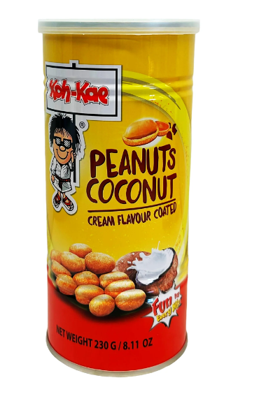 KOH-KAE Coated Peanuts Coconut Cream 230g