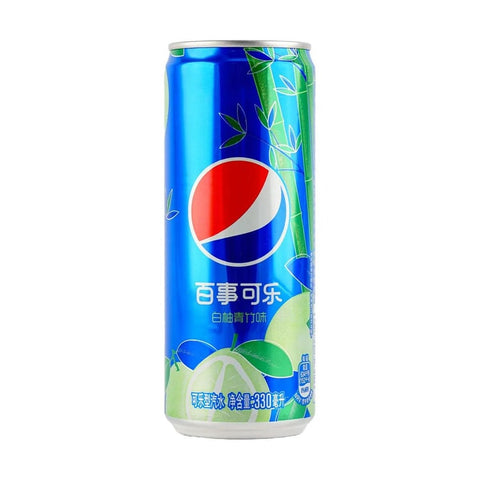 百事可乐 白柚青柠味 330ml pepsi bamboo pomelo