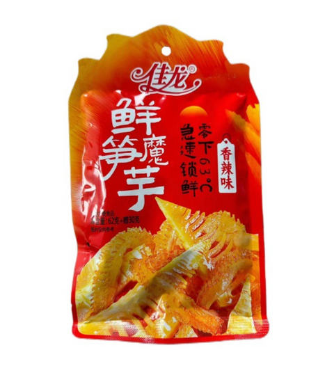 JIALONG Fresh Bamboo Shoots &amp; Konjac- Spicy Flavor 92g