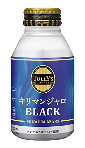 Tully's Japanese Special Black Coffee 285ml Coffee Black Premium