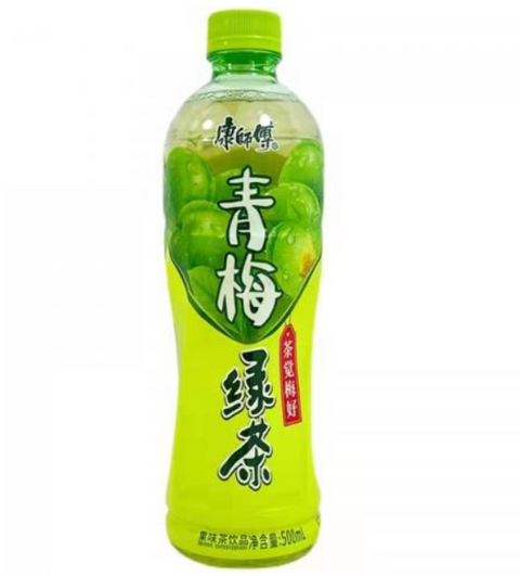 康师傅 青梅绿茶 500ml Green Tea with Plum