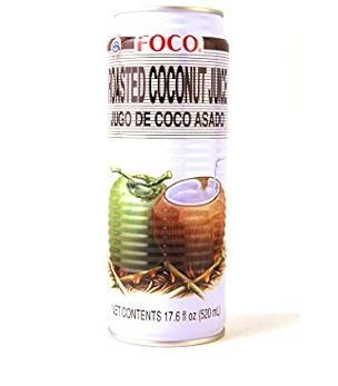 FOCO 烤香椰子汁 520ml roasted coconut juice drink