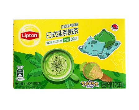 Lipton Pokémon japanilainen Matcha Maitotee 150g